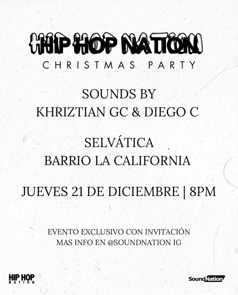 HIP HOP NATION CHRISTMAS PARTY