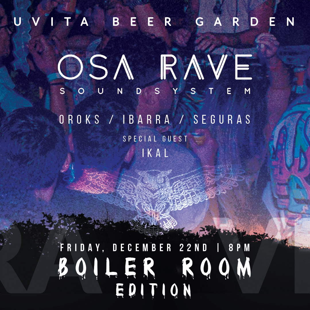 Osa Rave : Boiler Room Edition