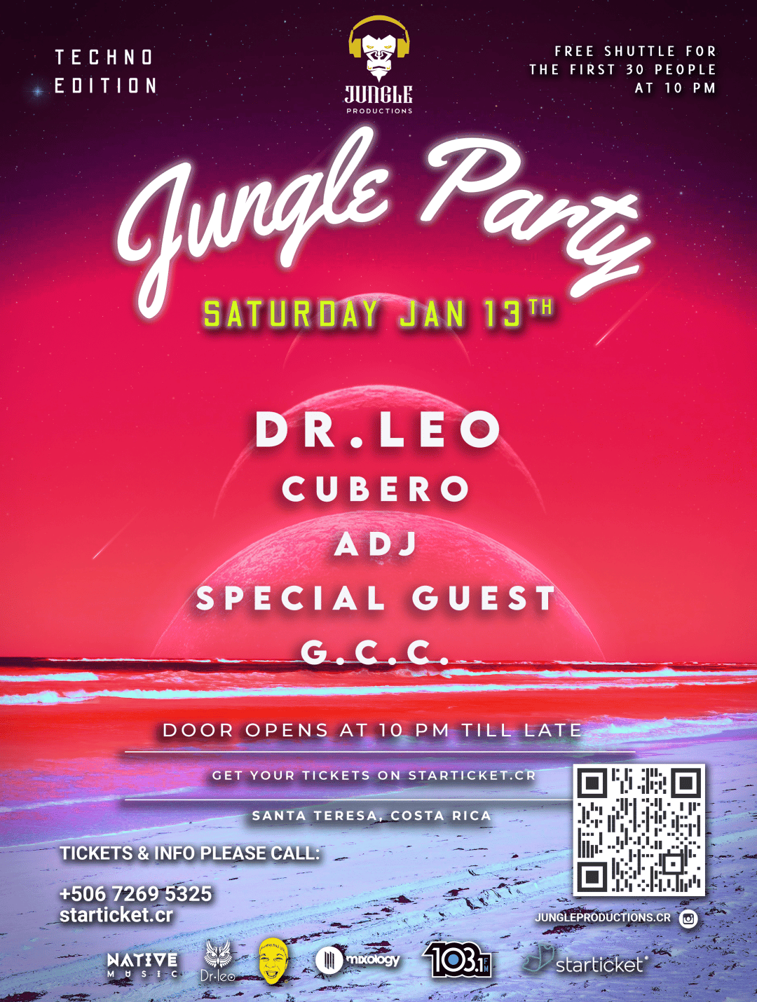 Jungle Party: Techno Edition