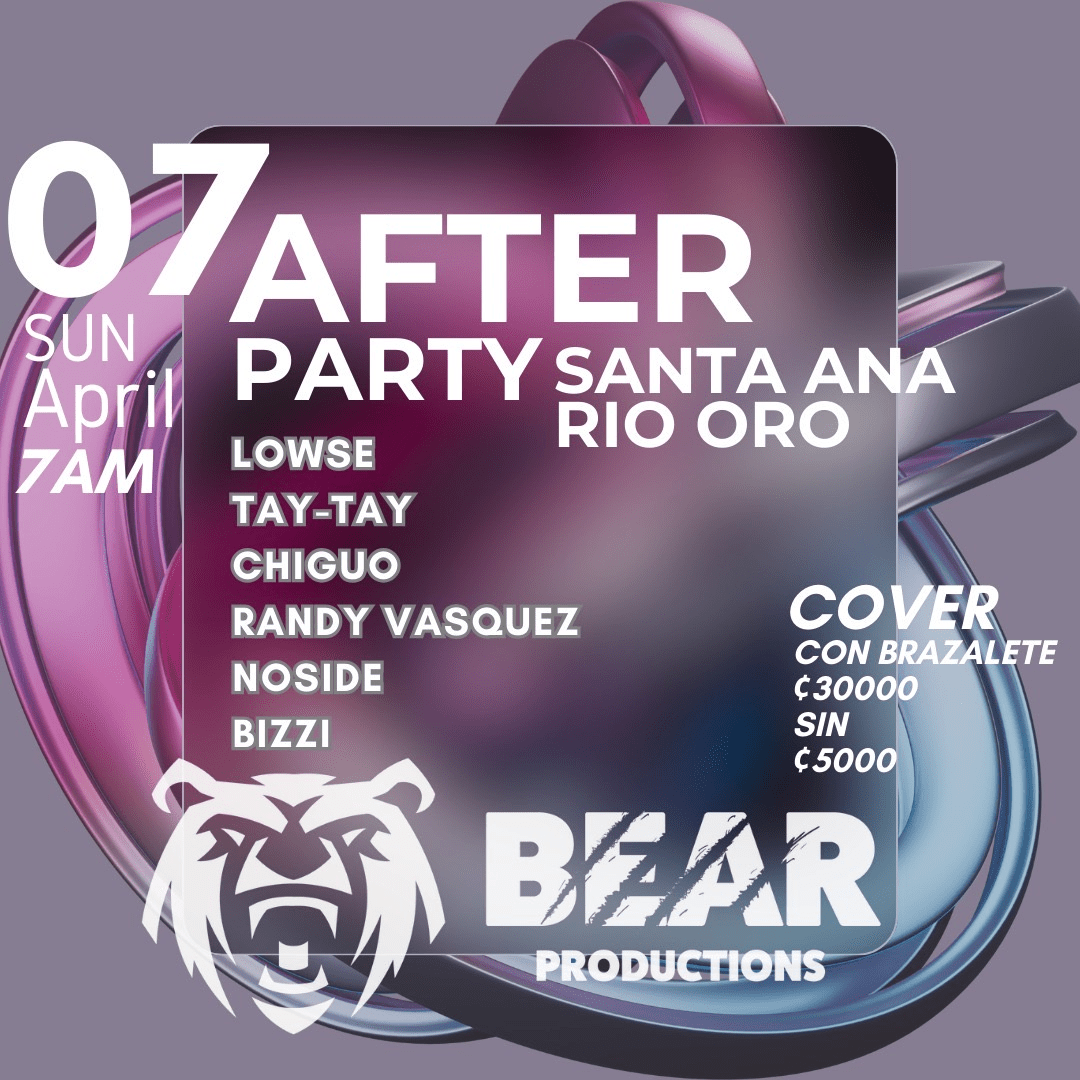After Party Bear Prds.