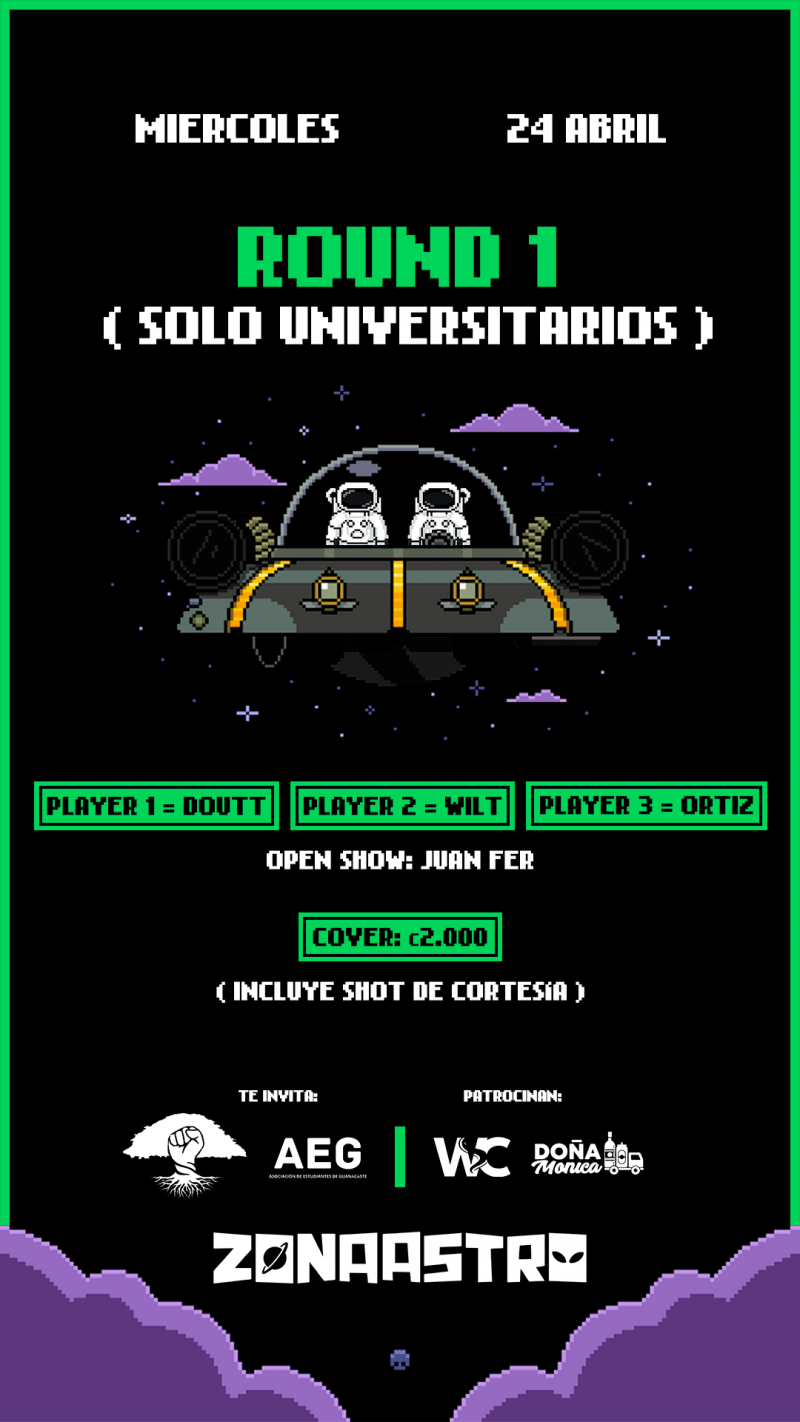 ROUND 1 - SOLO UNIVERSITARIOS