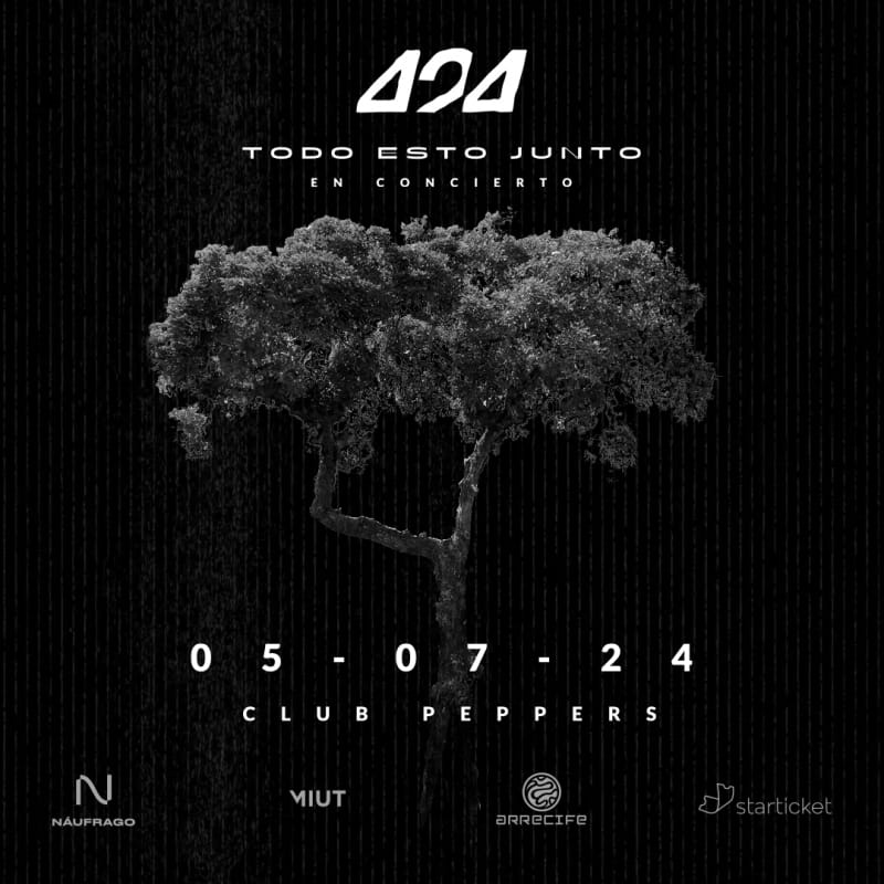 424 presenta "Todo Esto Junto" en concierto