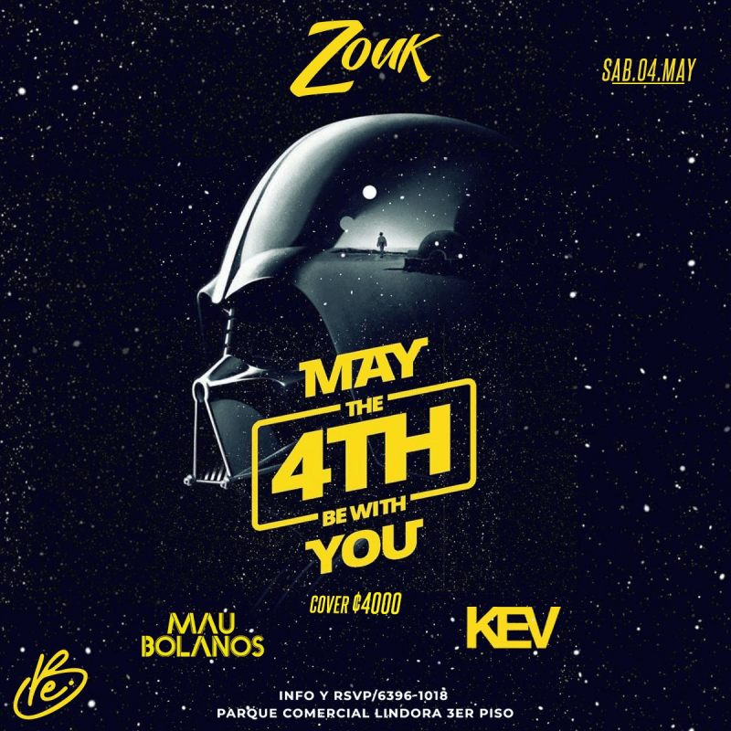 ¡  MAY THE 4th BE WITH YOU ! 🙌🏻🎉