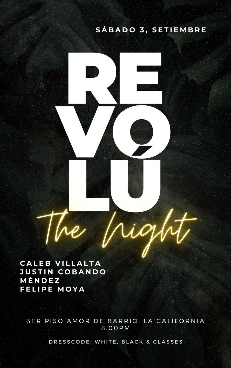 REVOLÚ THE NIGHT