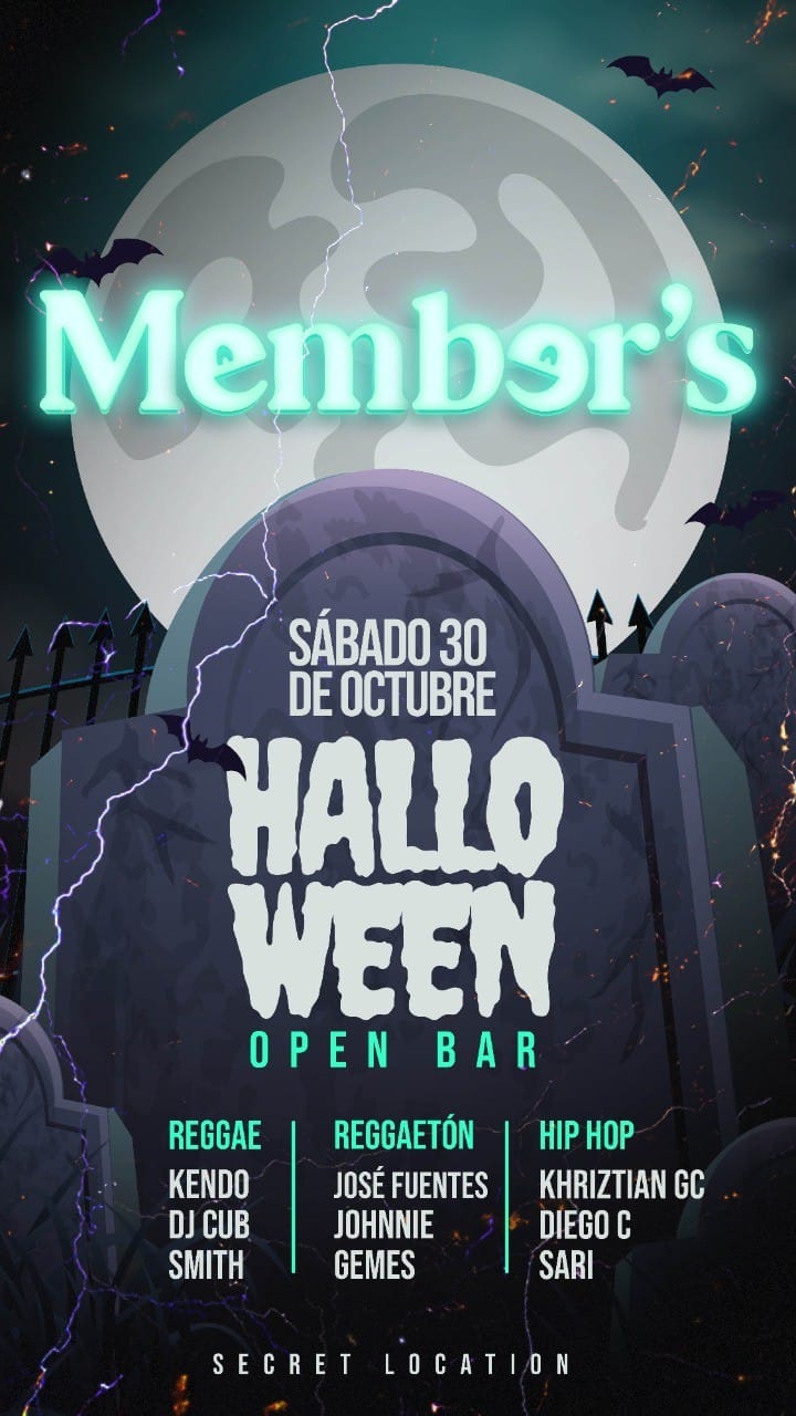 Members Halloween 30 oct