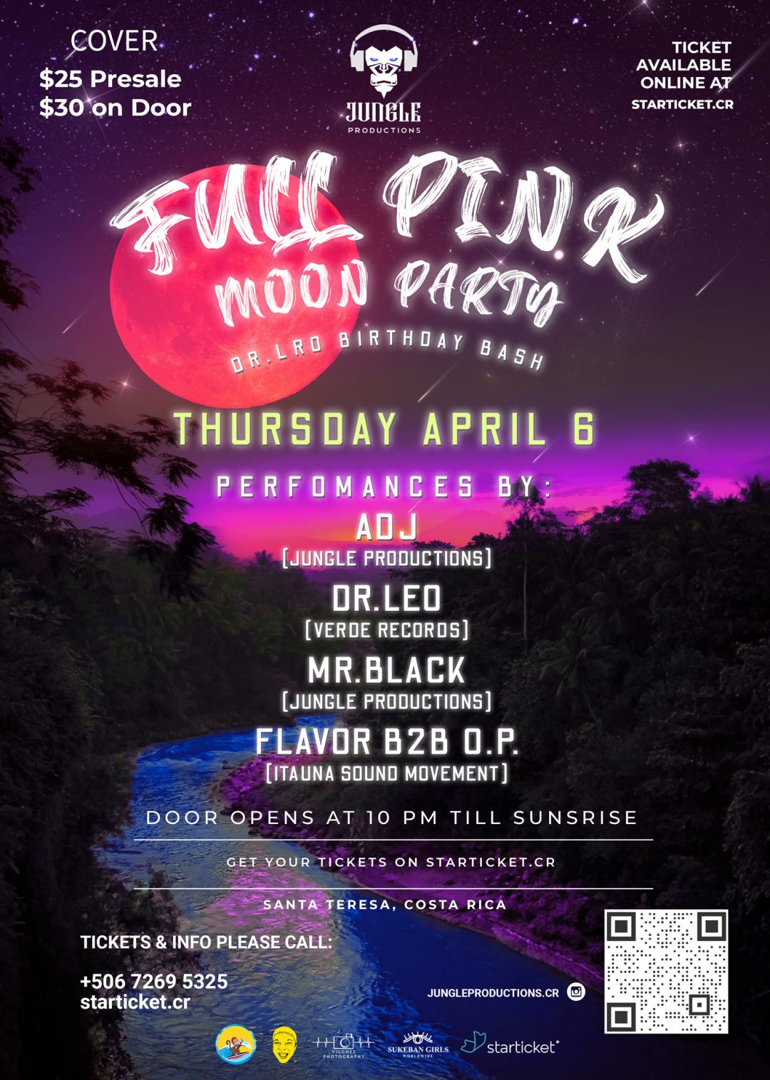 Full Pink Moon Party