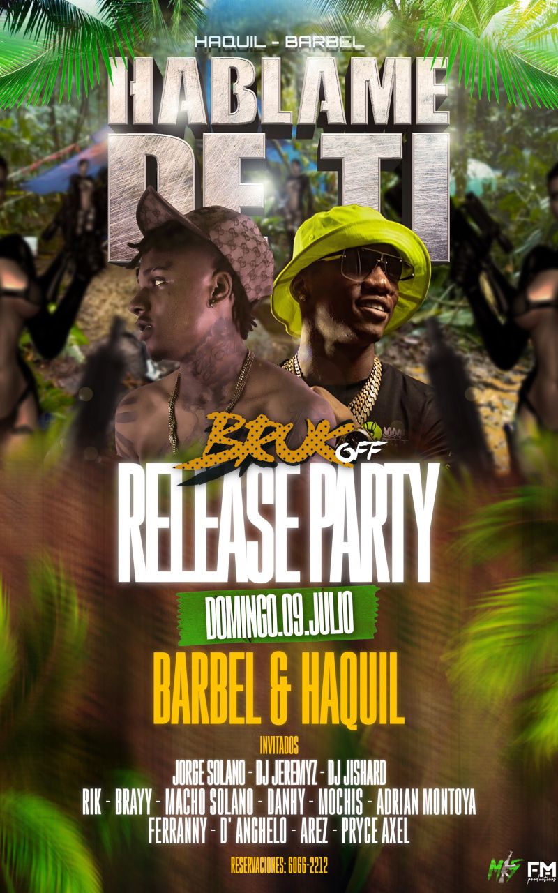 RELEASE PARTY BY BRUK OFF