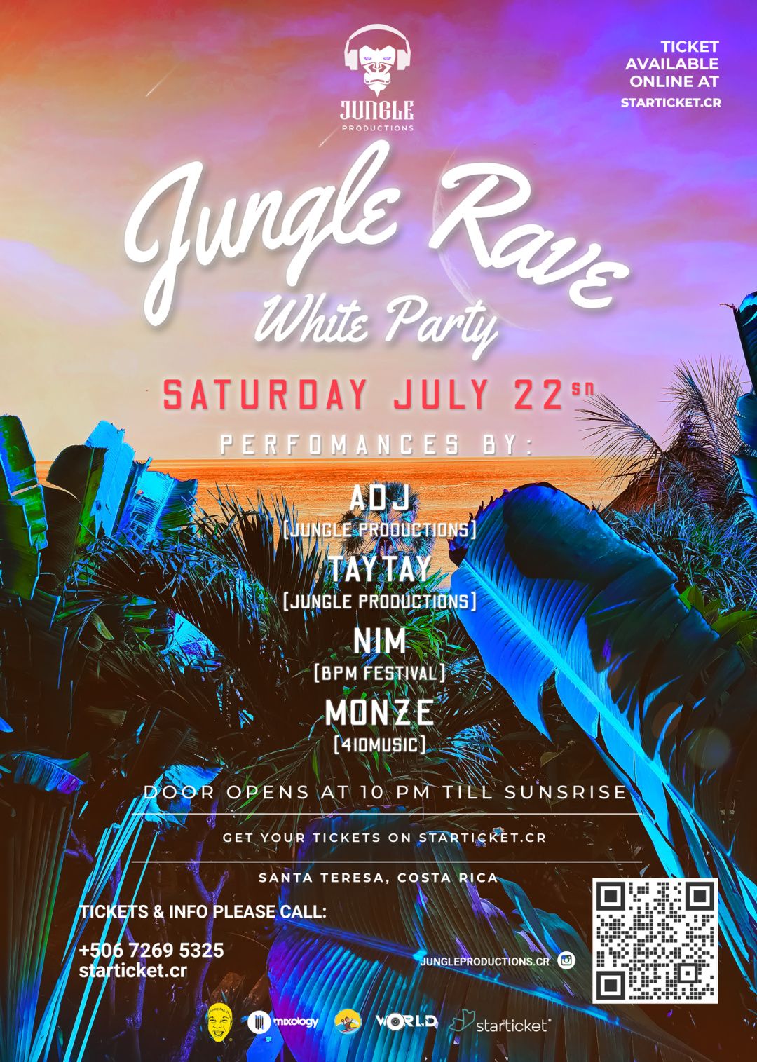 Jungle Rave White Party