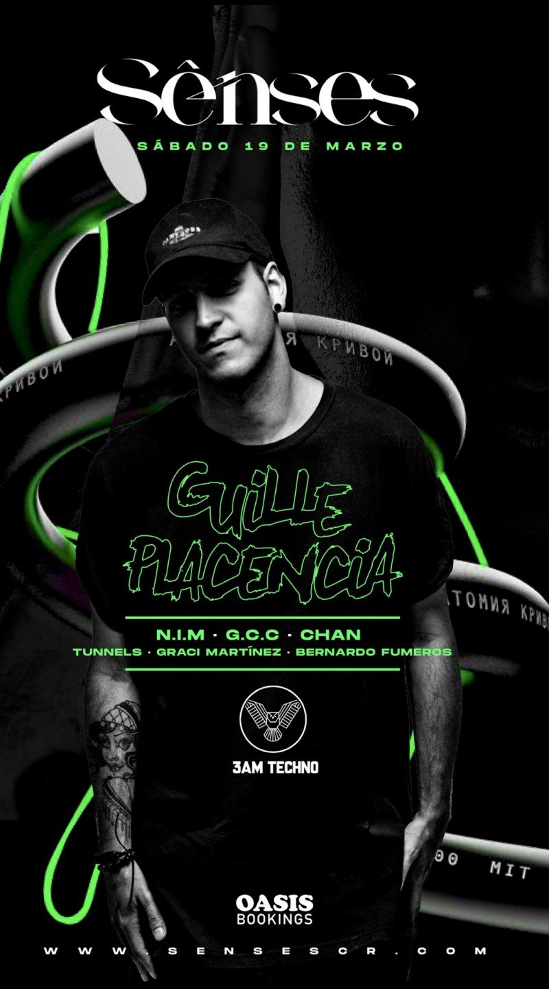 Guille Placencia Live in CR
