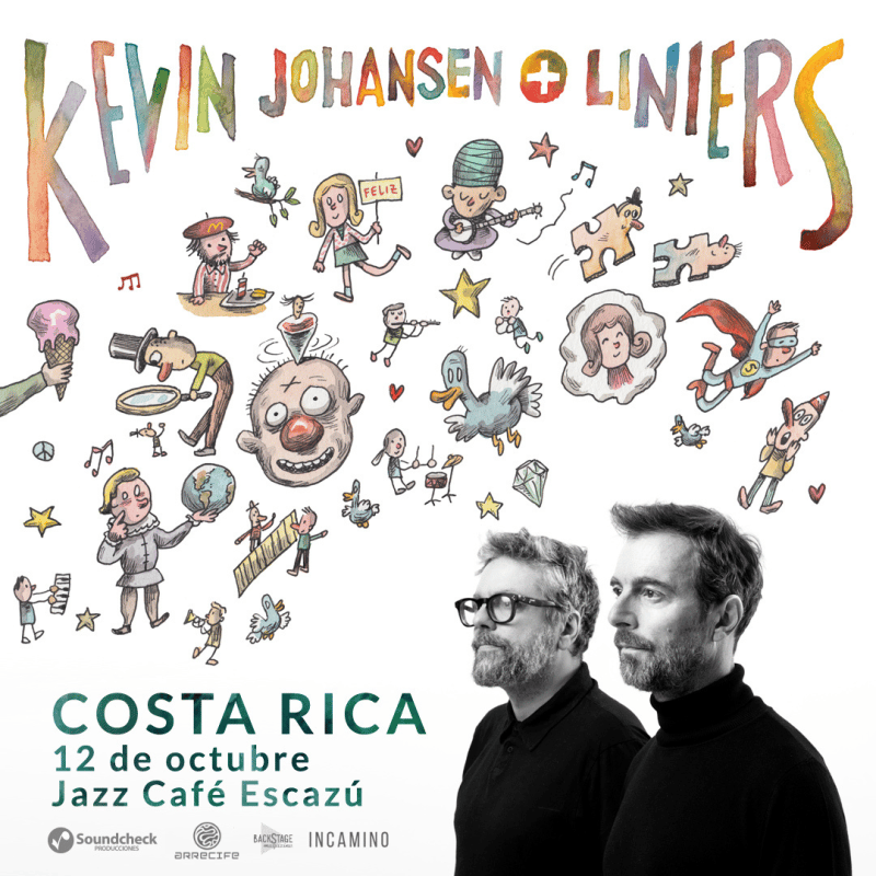 Kevin Johansen + Liniers, en Costa Rica - Jazz Café Escazú 